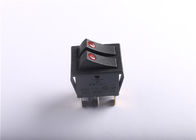 Double Micro Rocker Switch With Copper / Compound Silver Contact Material