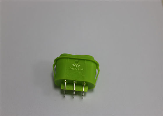 Mini interruttore a leva impermeabile ovale, interruttore a leva verde 10a 250v